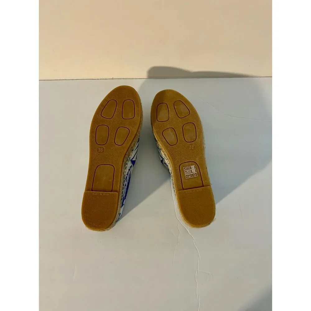 Boden Classic Flat Espadrilles Size 38
